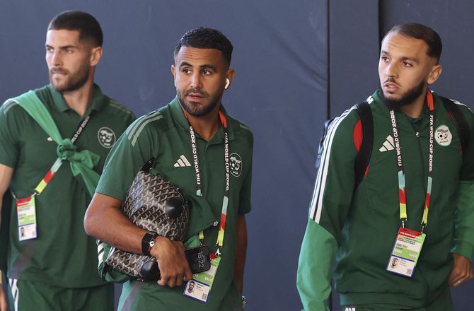 FIFA VM -Kæmpe boost: Riyad Mahrez starter mod Jordan