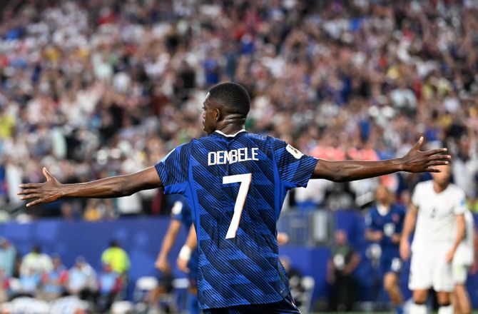 FIFA VM -Kæk Deschamps: Så lader I måske Dembélé være