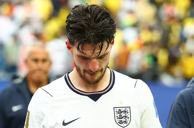 FIFA VM -Declan Rice er frustreret: Ghana parkerede bussen