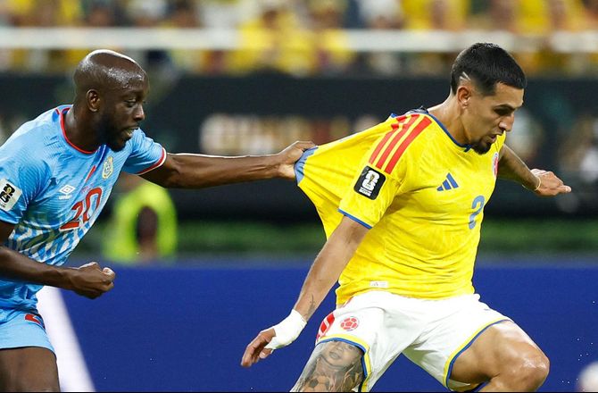 FIFA VM -SLUT: Colombia - DR Congo minut for minut
