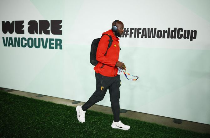 FIFA VM -Lukaku bænket i Belgiens skæbnekamp