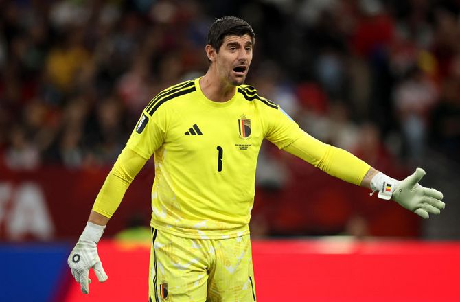 FIFA VM -Courtois: Vi er langt fra at være titelbejlere