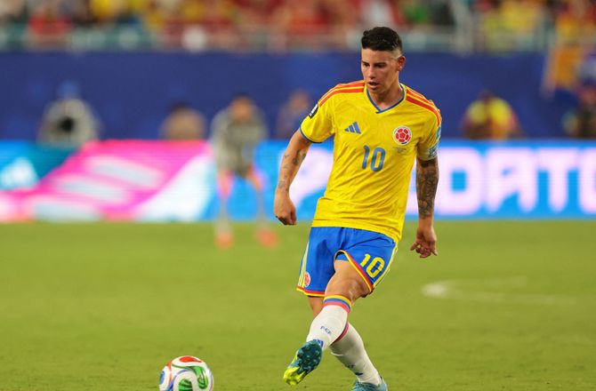 Primera A -Kovending: James Rodriguez meldes på plads i hjemlandet