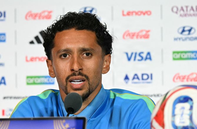 FIFA VM -Marquinhos nedtoner favoritværdighed mod Japan