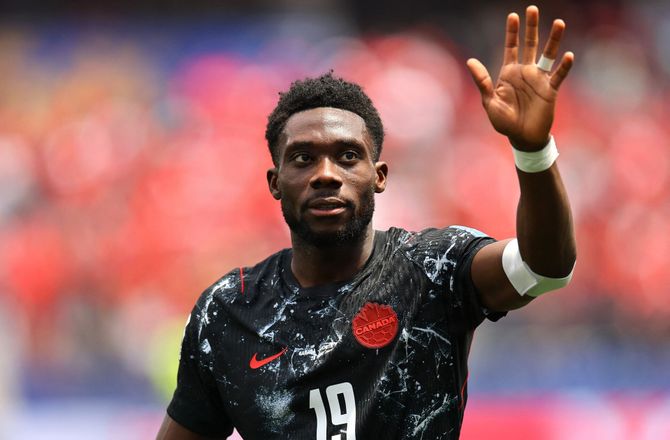 Venskabskampe -Canada må undvære Alphonso Davies grundet bryllupsrejse