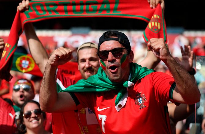 FIFA VM -VM-feber: Vild opbakning til Portugal