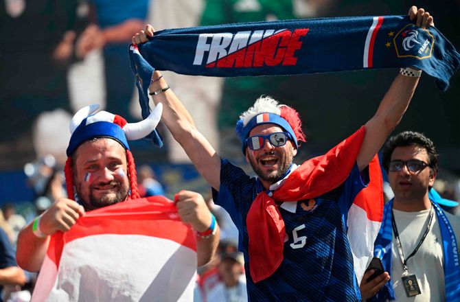 FIFA VM -VM-feber: Franske fans fester igennem i Boston