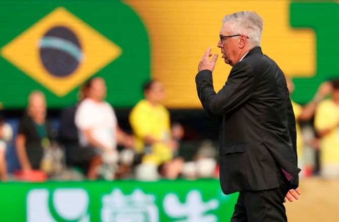 FIFA VM -Brasilien-boss freder Ancelotti