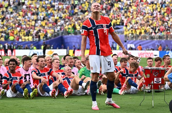 FIFA VM -Haaland drømmer om fest i Oslo: Det er sygt