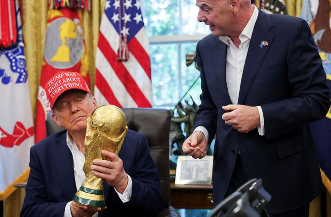 FIFA VM -Infantino fastholder: Trump skal på podiet
