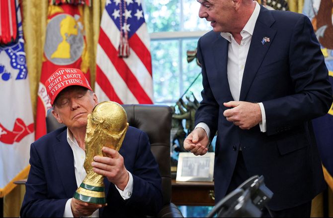 VM -Trump kommer til VM-finalen