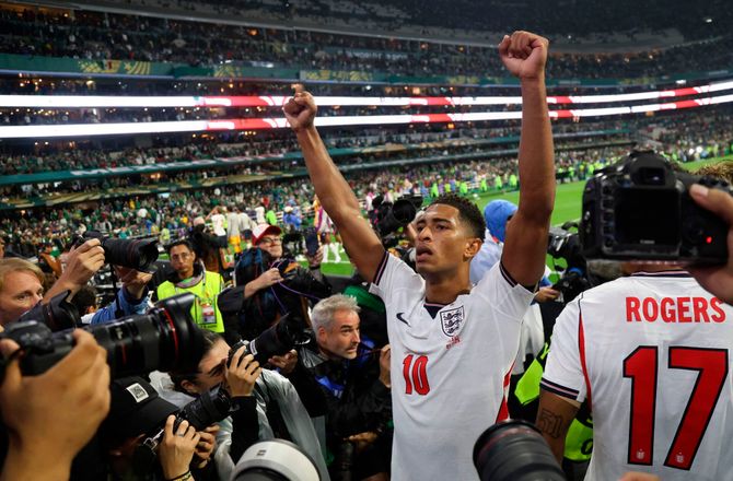 FIFA VM -Mexico-fans imponerer Bellingham: Den bedste stemning