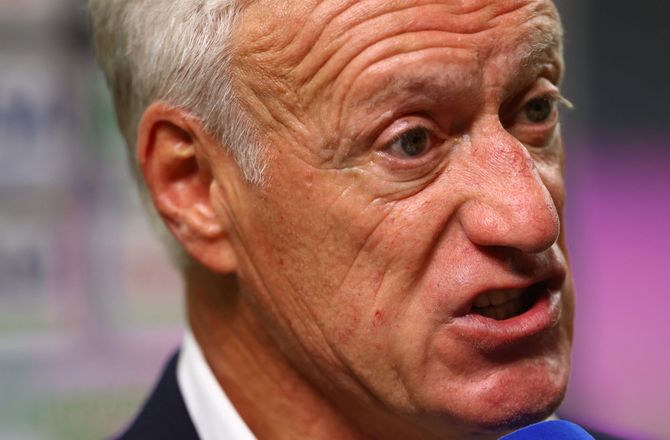 FIFA VM -Deschamps er stolt trods VM-skuffelse