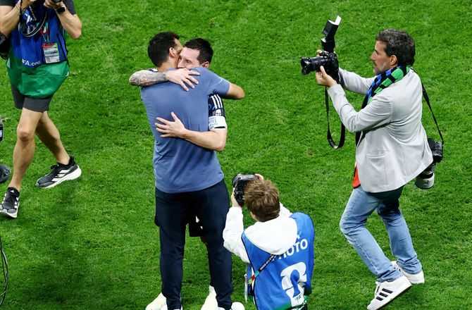 VM -Lykkelig Scaloni: Jeg er helt tom for ord
