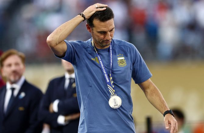 VM -Scaloni erkender: Spanien var bedst