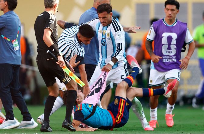 VM -FIFA bekræfter: Undersøger Argentinas opførsel efter slutfløjt