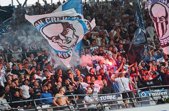 3F Superliga -FCK får bøde på 3.000 kroner for pyro