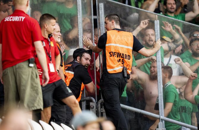 ECL-kval -FCN bekræfter hærværk og uro