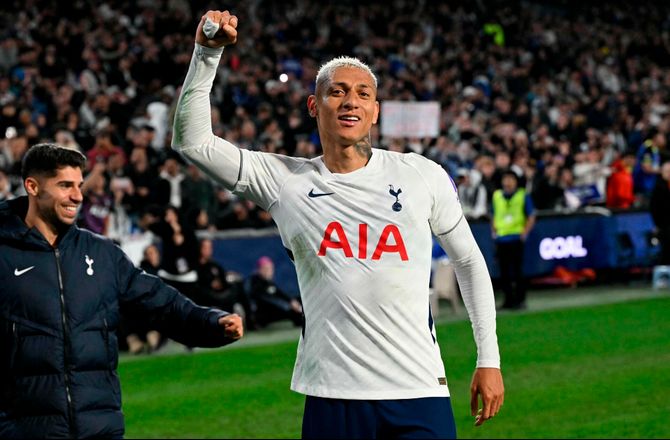 Premier League -De Zerbi i tvivl om Richarlisons Tottenham-fremtid