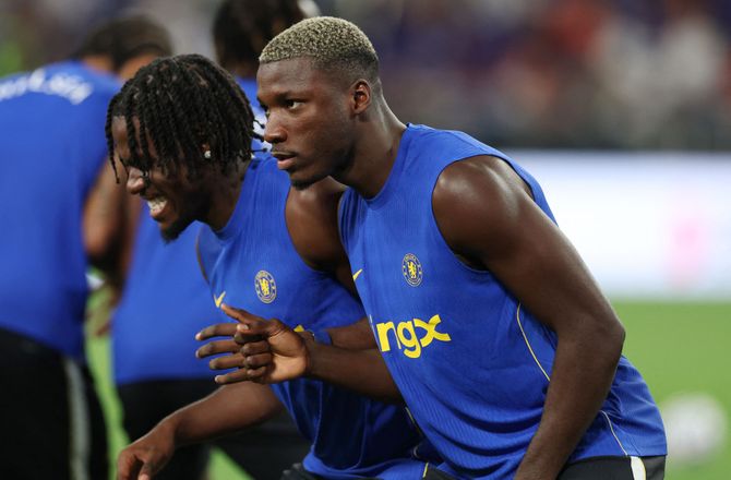 Premier League -Caicedo skiftet ind og ud: Han var forsigtig