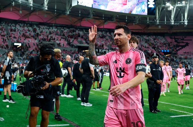 Leagues Cup -Messi på tavlen for første gang efter VM