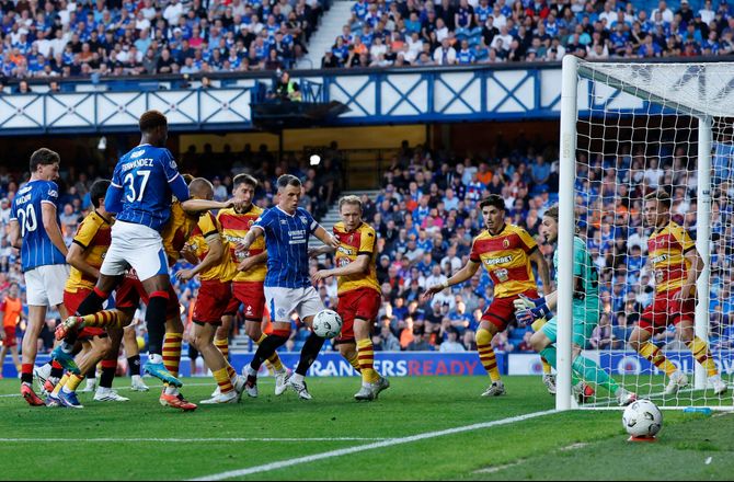 EL-kval -Flot Klynge-assist sendte Rangers ud