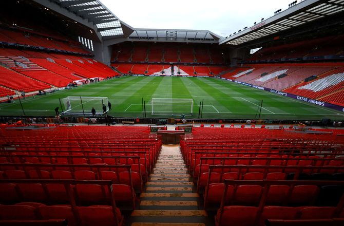 Champions League -Liverpool kan ikke møde Real Madrid på Anfield