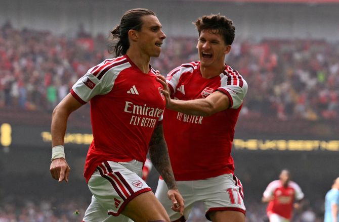 Community Shield -Arsenal-scoring er den hurtigste i 58 år