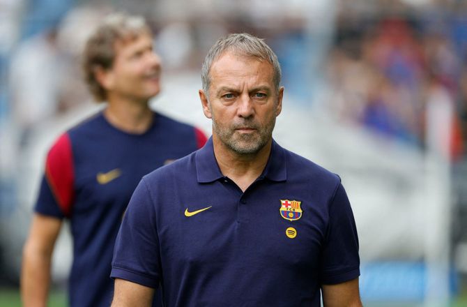 La Liga -Hansi Flick antyder overraskende angriberløsning