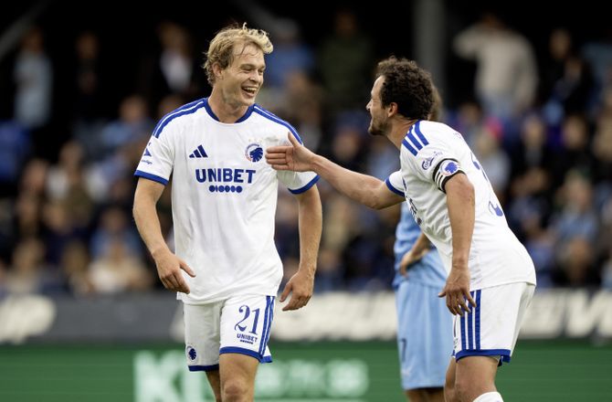 3F Superliga -Glad FCK-målscorer: Måske mit bedste mål