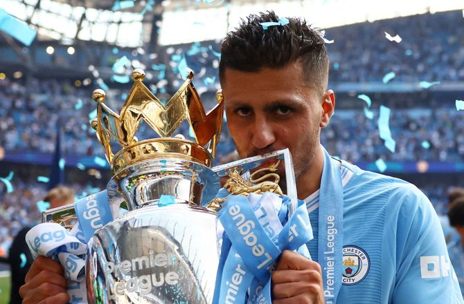 Premier League -Rodri siger farvel til City: Blev et bedre menneske