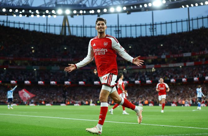 Premier League -Selvsikker Arsenal-angriber: Vi kan vinde alt
