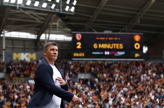 Premier League -Hull-træner afslører planen efter sejr over United