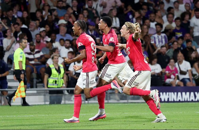 Ligue 1 -Jørgensen-debut spoleret: Noah Nartey stjal showet mod Toulouse