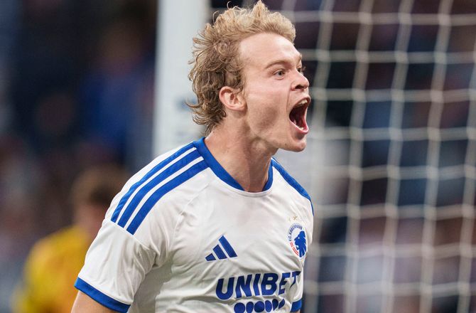 3F Superliga -FCK'er scorede rundens Superliga-mål