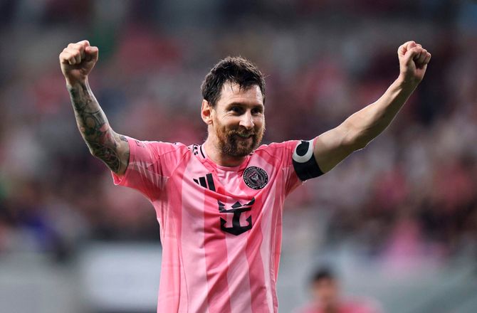 Major League Soccer -Messi stjal showet i 7-1-nedsabling