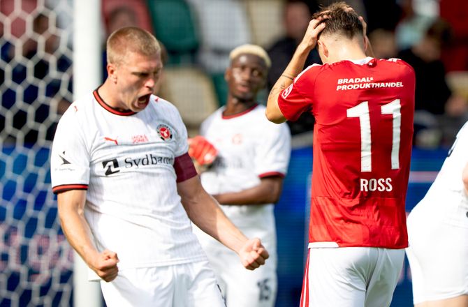 3F Superliga -NK jublede over tackling: At redde point tæller også