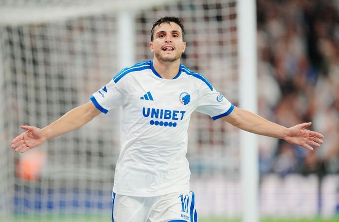 3F Superliga -Elyounoussi stråler på rundens hold