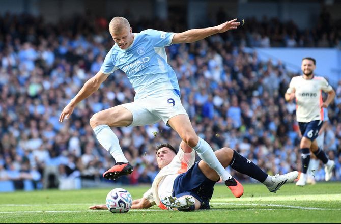 Premier League -Haaland og City sled sig til sejr