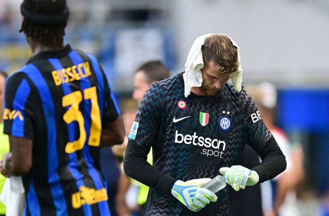 Champions League -Inter-keeper undskylder for brøler