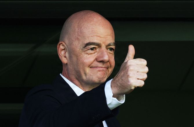 VM -FIFA slår fast: Infantino stiller op igen