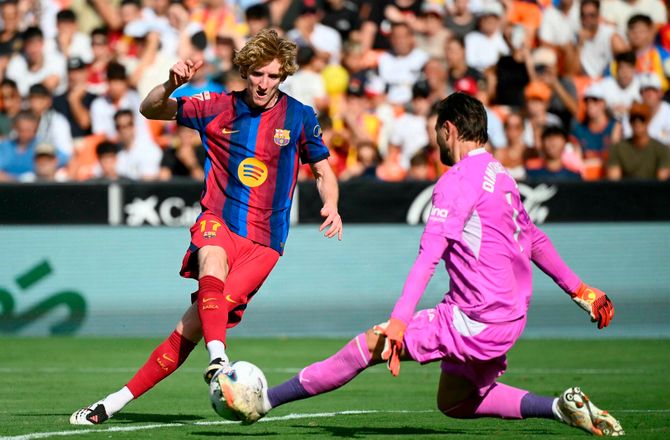 La Liga -Gordon erkender: Niveauet har overrasket mig