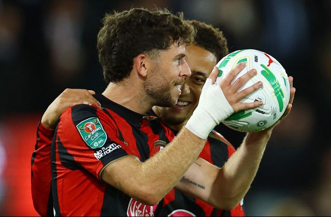 Carabao Cup -Carabao Cup-overblik: Bournemouth-profil gik målamok