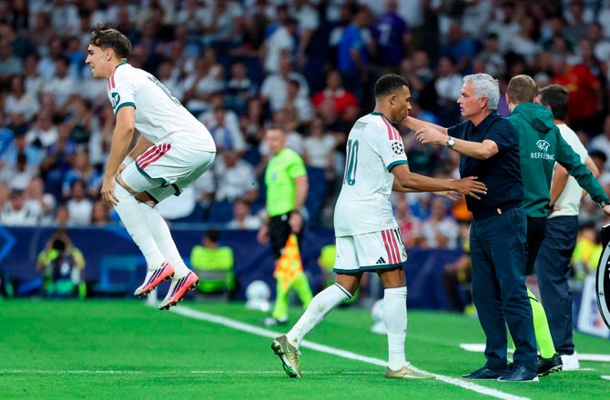 Champions League -Mourinho efter sejr over Inter: Vanvittig kamp