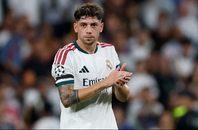 La Liga -Federico Valverde har forstuvet anklen