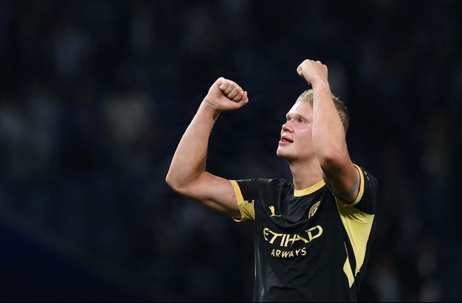 Champions League -Haaland nettede på ny: Jeg kunne sagtens have scoret flere