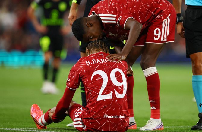 Champions League -Iraola maner til ro efter Barcola-udskiftning