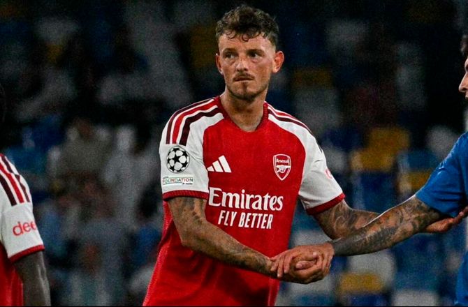 Premier League -Medie: Ben White fraværende til træning
