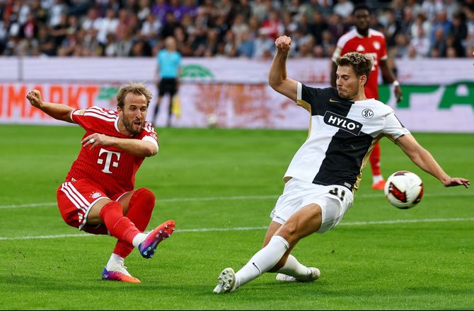 Bundesliga -Kane reddede Bayern mod oprykker