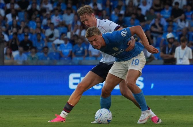 Serie A -Højlund og Napoli tog vigtig sejr